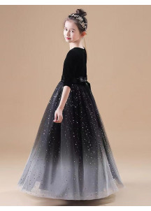 Starry Night Flower Girl Dress