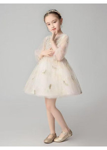 Butterfly-Inspired Flower Girl Dress