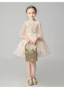 Butterfly-Inspired Flower Girl Dress