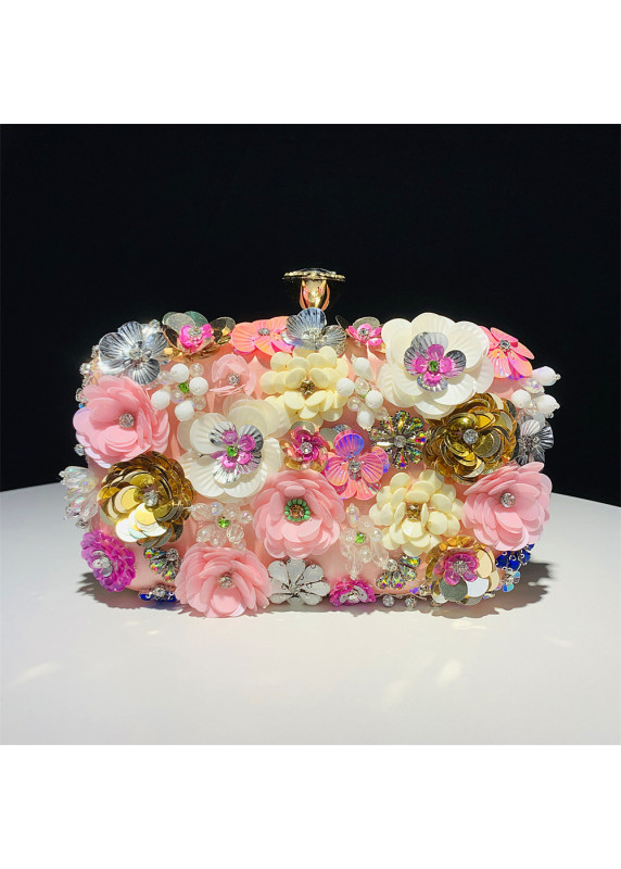 Floral Masterpiece Evening Clutch