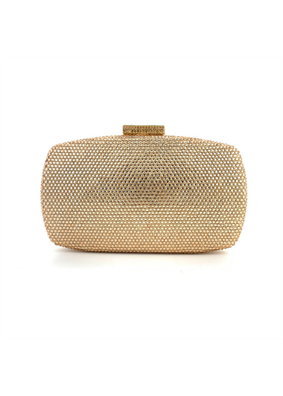 Evening Clutch Bag Covered with Sparkling Crystals