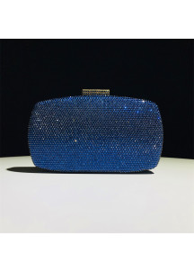 Evening Clutch Bag Covered with Sparkling Crystals