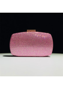 Evening Clutch Bag Covered with Sparkling Crystals