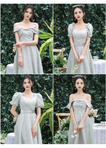 Delicate Mint Bridesmaid Dresses