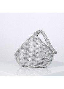 Evening Clutch Adorned with Sparkling Crystals