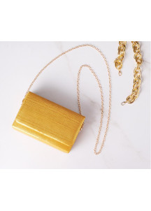 Evening Clutch with Golden Chain