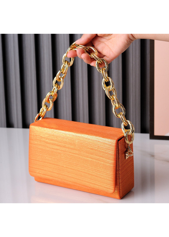 Evening Clutch with Golden Chain