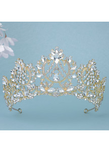 Finely Cut Crystal Princess Wedding Tiara