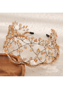 Crystal Hair Slide: Mythical Floral Design