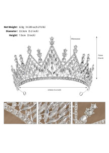 Elegant Gold and Sapphire Tiara