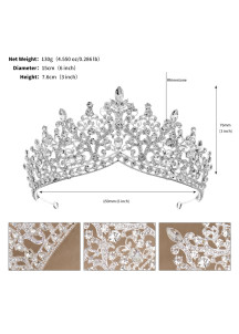 ensemble de bijoux mariée design baroque floral à cristaux scintillants