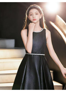 Silver Child's Procession Dress, Simple yet Sophisticated